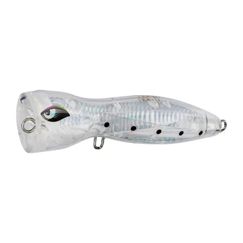 NOEBY Offshore Inshore Fishing Popping Lures 140mm/62g Deep-cupped Face Crystal Armor Popper Lures for Big Game Fishing – Popper – view 3