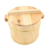 Tonneau en bois clair 20x15 cm