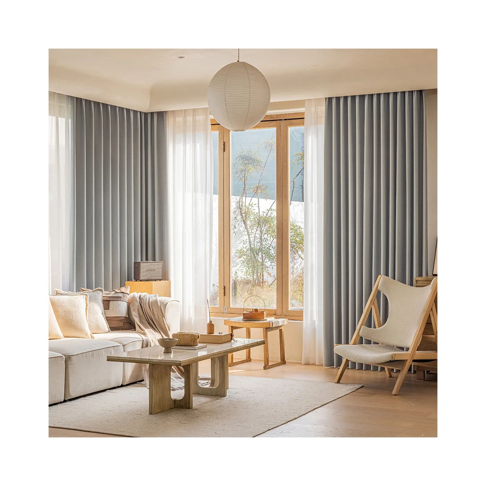 Zshine Wholesale Blackout Curtain Simple Design Curtains Custom Size