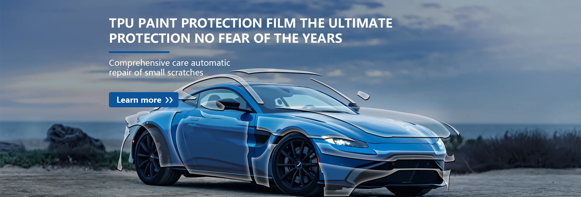 Veslee 7.5mil Super Glossy Hydrophobic Car Paint Protection Film with Ashland Glue and Business/Luxury Design