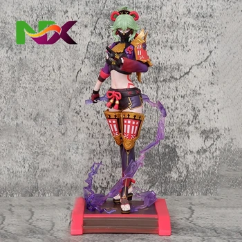置物 kuki Genshined Impact Anime Kuki Shinobu Action Figure Standing Model