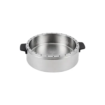 201 Stainless steel food steamer tray retractable 26 30 34 CM Steamed bun tray  for kitchen hotel restaurant