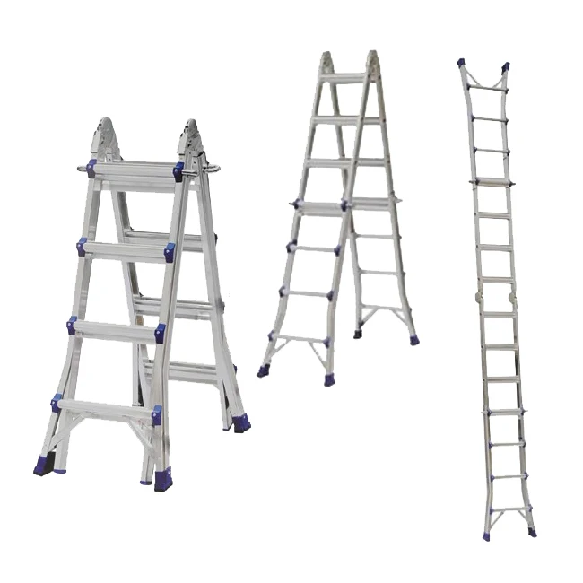 SEWACC Treppenleiter Scharniere - 2 Stück Aluminium Klappscharniere Für Dachbodenleitern