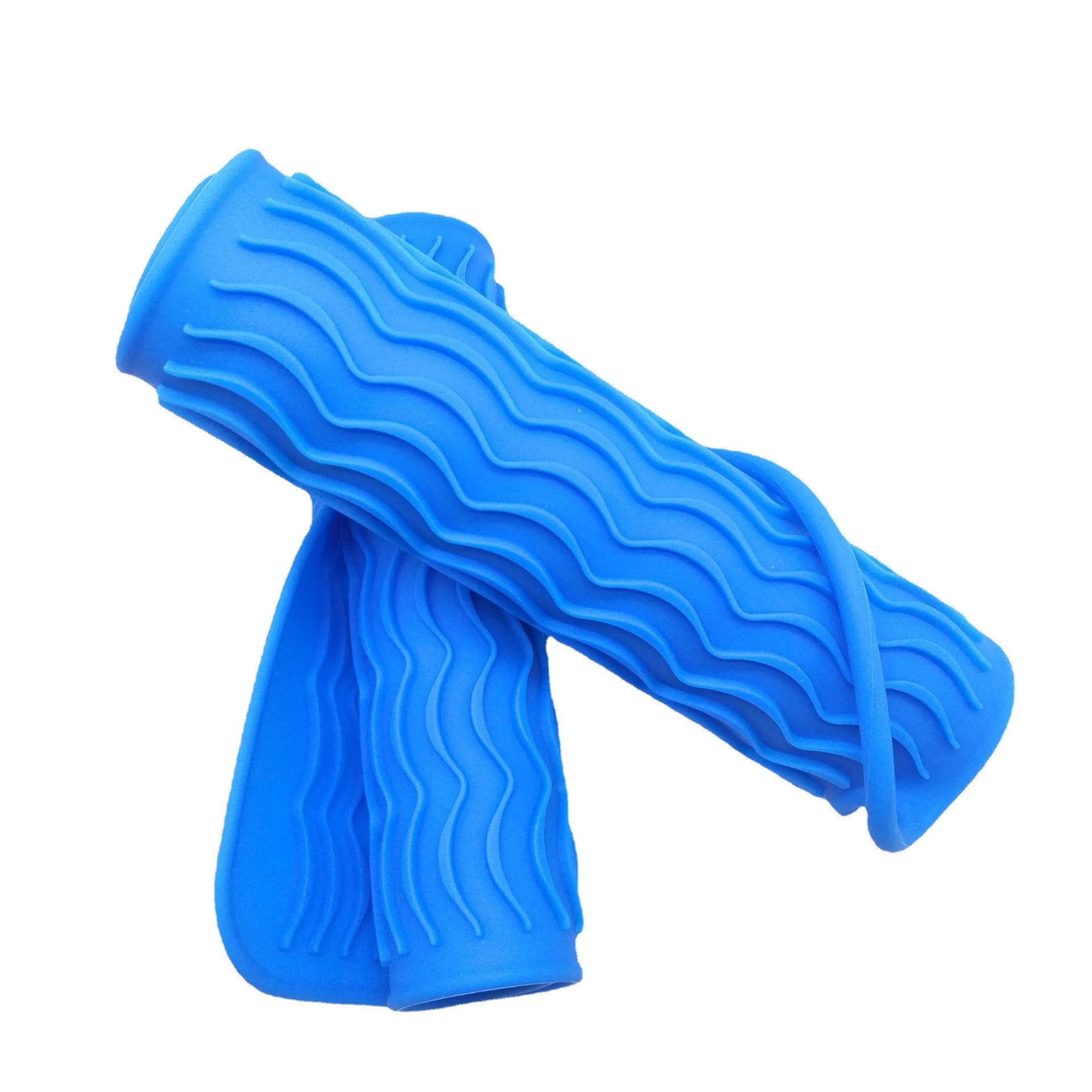 Silicone Hair Straightener Curling Iron Pad Silicone Mat Pouch Heat