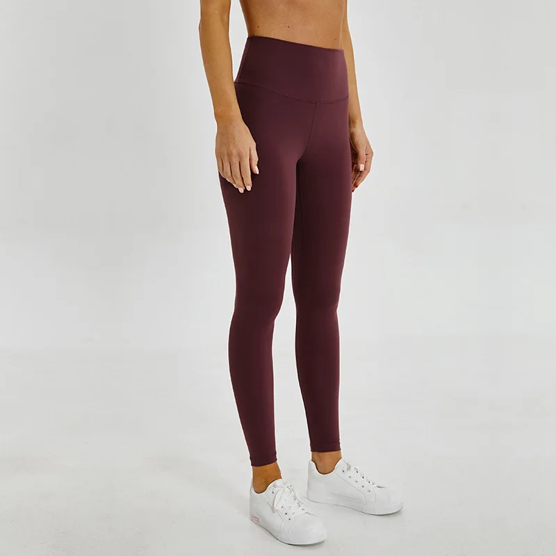 maroon running leggings