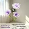 Base per supporto per fiori viola sfumato