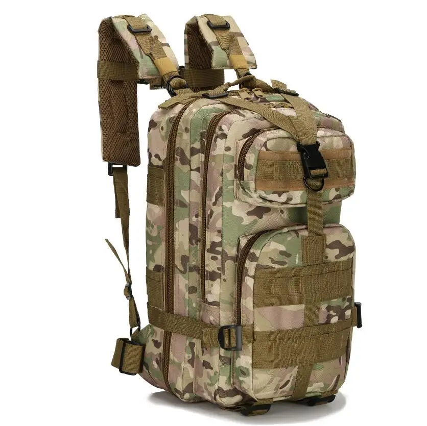 25L Laptop Camping Backpack Hiking MOLLE Combat Bug Out Bag Tactical Travel Backpack