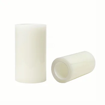 milky white Silicone Quality Control 105um pet film plastic rolls pet diffusion film plastic film packaging materials