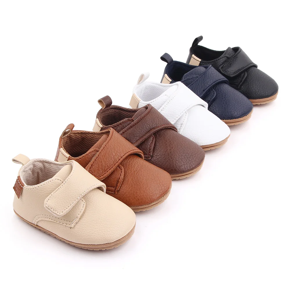 2025 New Arrival Casual Baby  Toddler Shoes Solid Rubber Sloe Newborn Baby Shoes Boy supplier