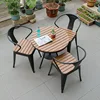 Diameter 55 a table three chairs