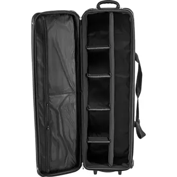 Godox CB-01 New Design Wheeled Light Stand and Tripod Carrying Bag  case Black Nylon Roller Photography for SK300IIV SK400IIV detail image