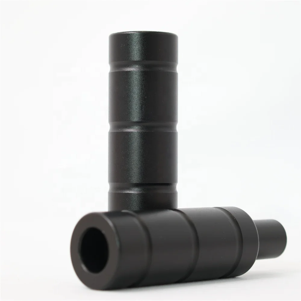 Motorcycle Modified Black M6 M8 Mudguard Fork Mount Headlight Tail Spot Light Black Cylindrical Bracket