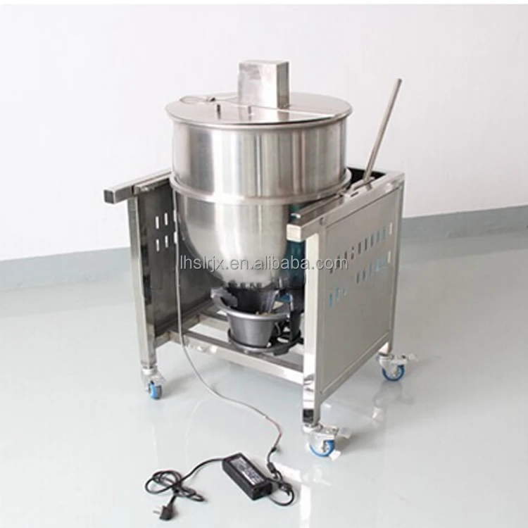Factory Direct High Quality automatic gas popcorn machine 12v popcorn machine ce approved smart popcorn making machine