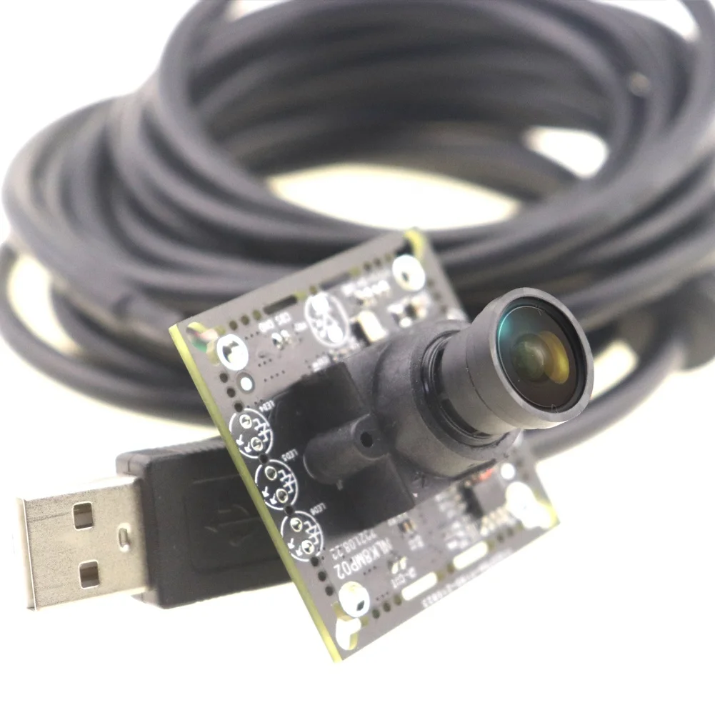 Small Night 8MP 4K CMOS Sensor 2D Noise Reduce Conference Robot Machines USB camera module