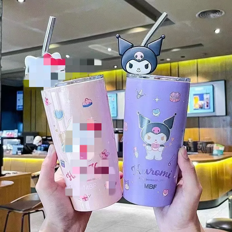 botu 600ml kawaii sanrio series thermos