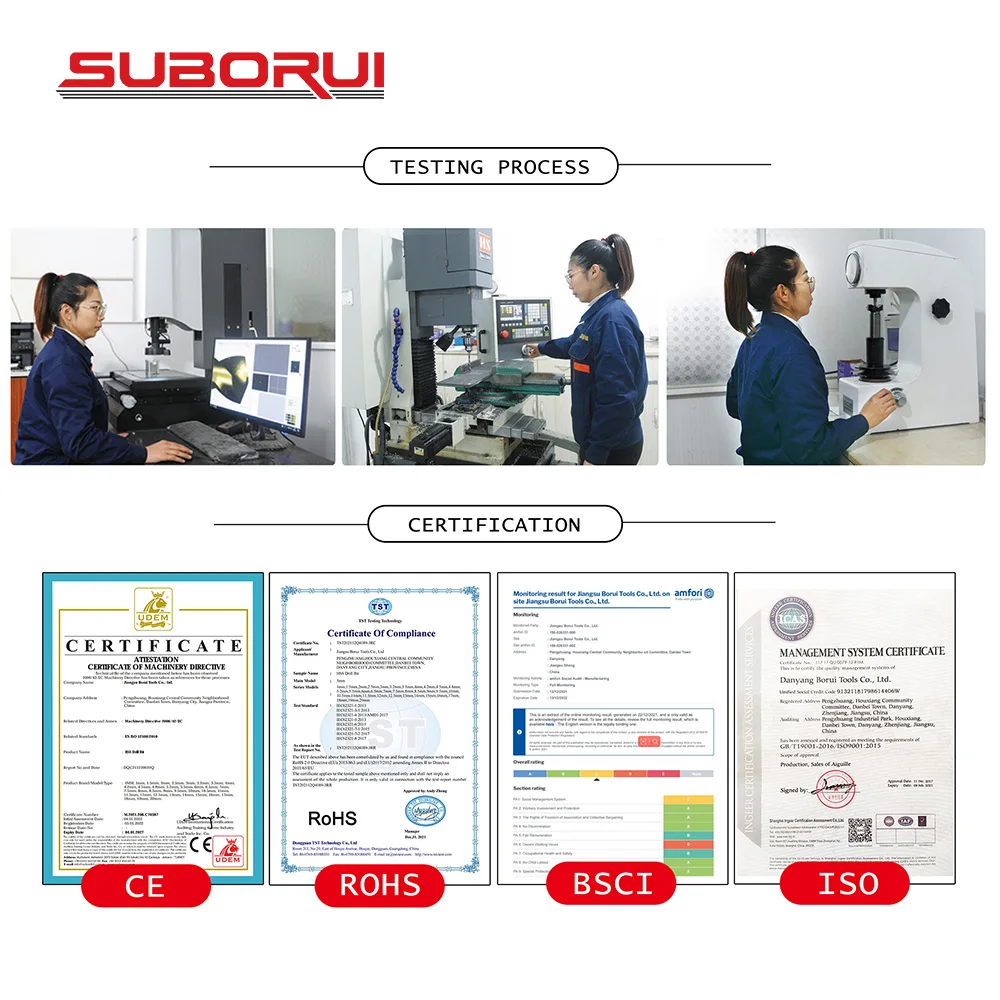 Боруи Hss M35 Кобальт М2 HSS 4341 4241 Сверло по металлу ударное титановое 1/4 дюймов шестигранный хвостовик сверла для