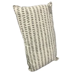 Wholesale washable canvas pillow cover rectangle pillow cover striped pillow cases