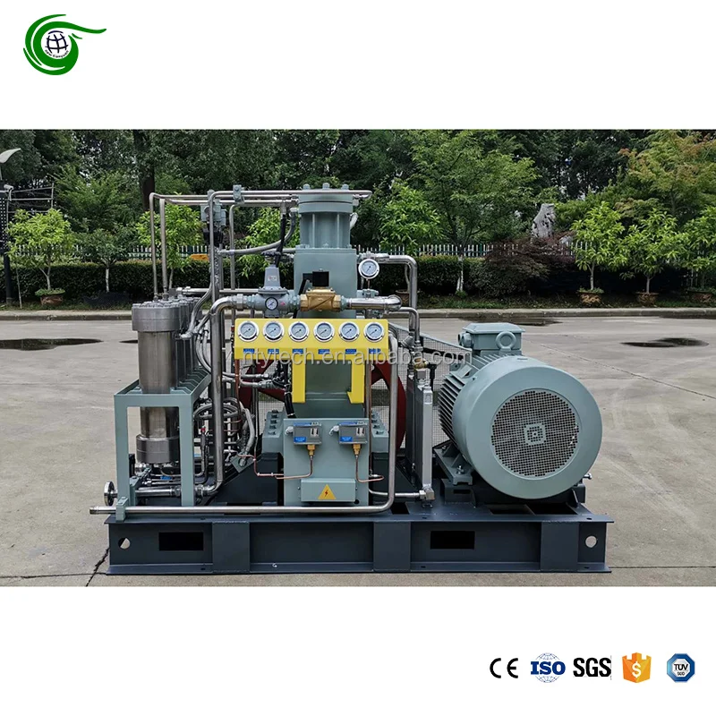55kw Co2 Carbon Dioxide Piston Compressor Completely Oilfree Low