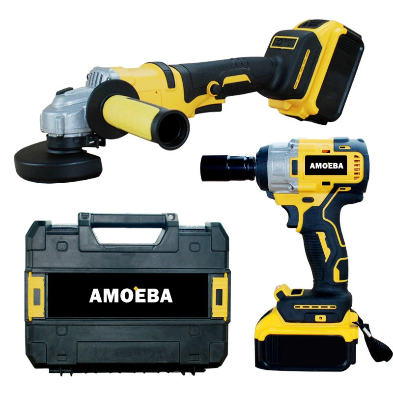 Adjustable Model High Torque Impact Wrench AMOEBA Cordless Impact Wrench  Set Power Tool in Nantong, Jiangsu, China