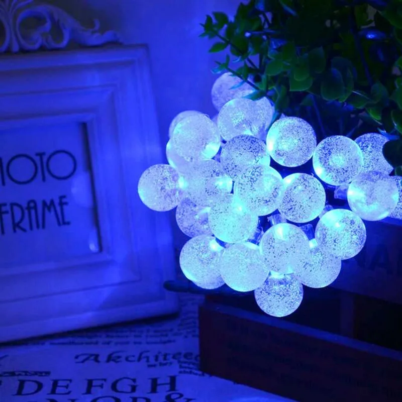 Solar Lamp String LED String Fairy Lights Solar Power 8Modes Garlands Garden Christmas Decoration Light for Outdoor