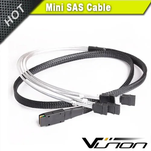 まなふ Internal Mini SAS SFF-8087 36P to 4x 7P SATA Forward