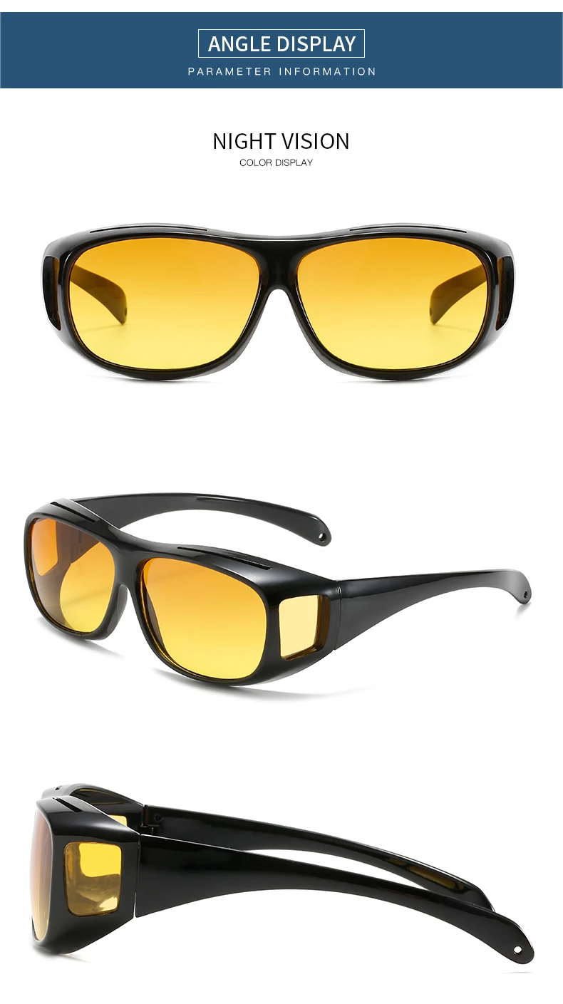 Polarized Day Night Driving Glasses Anti Glare Sunglasses For Men Women