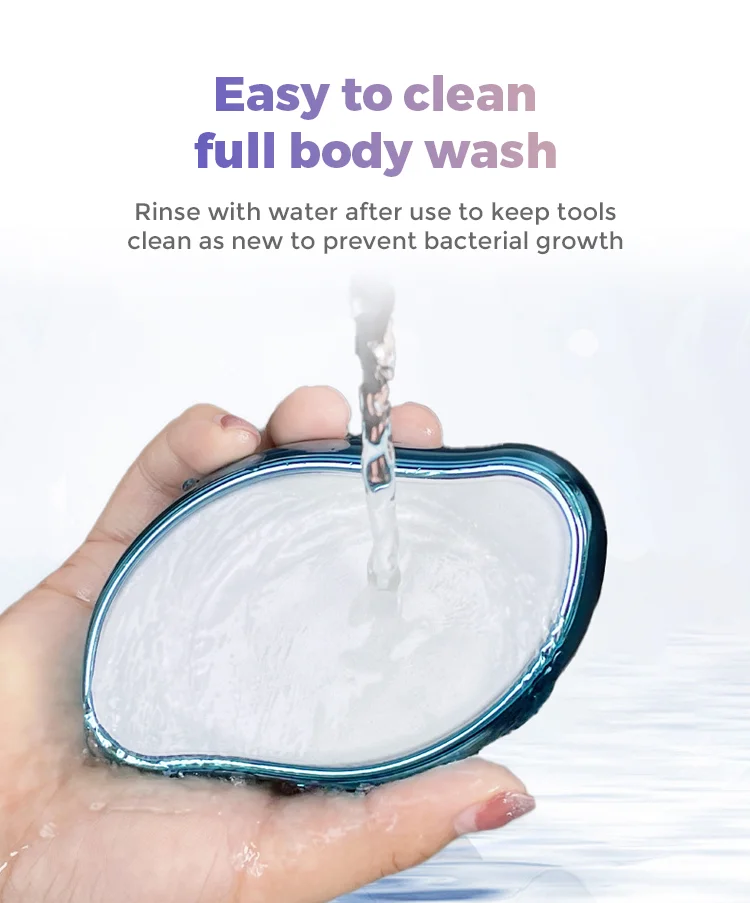 Эпилятор для удаления волос со стеклянным ластиком, эпилятор, Экологически чистая бритва, бесплатный образец, безболезненный, Кристальный, с пользовательским логотипом, Водонепроницаемый Abs + стекло