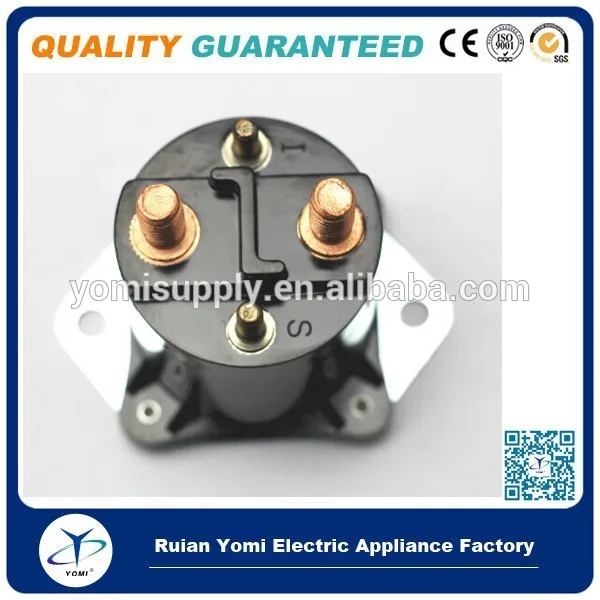UNIPOINT SNLS 182M 1402 New 5-Piece 36 Volt Solenoid for Club Car Electric Golf Carts Starter Part for 12V 36V Coils Copper