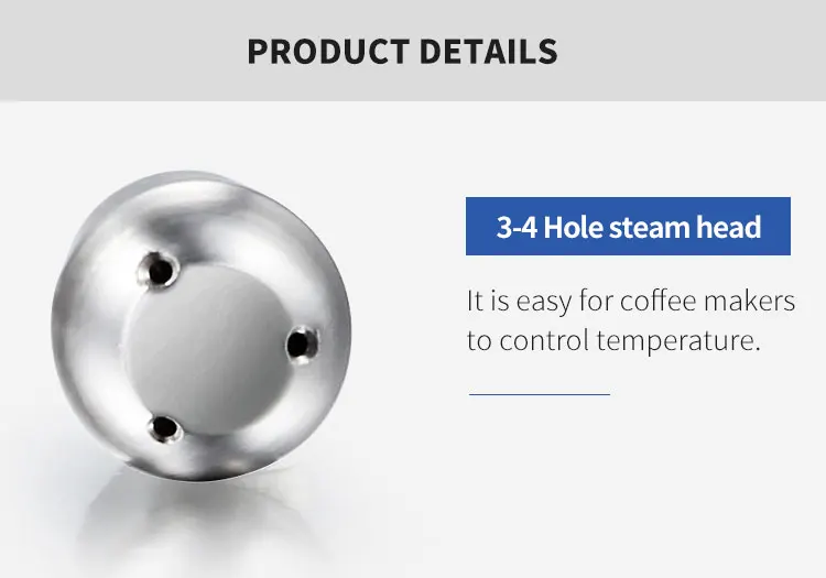  Coffee Maker Steam 3&4 Hole Nozzle 304 Stainless Steel