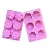 Molde para pastel de bauhinia 6 en 1