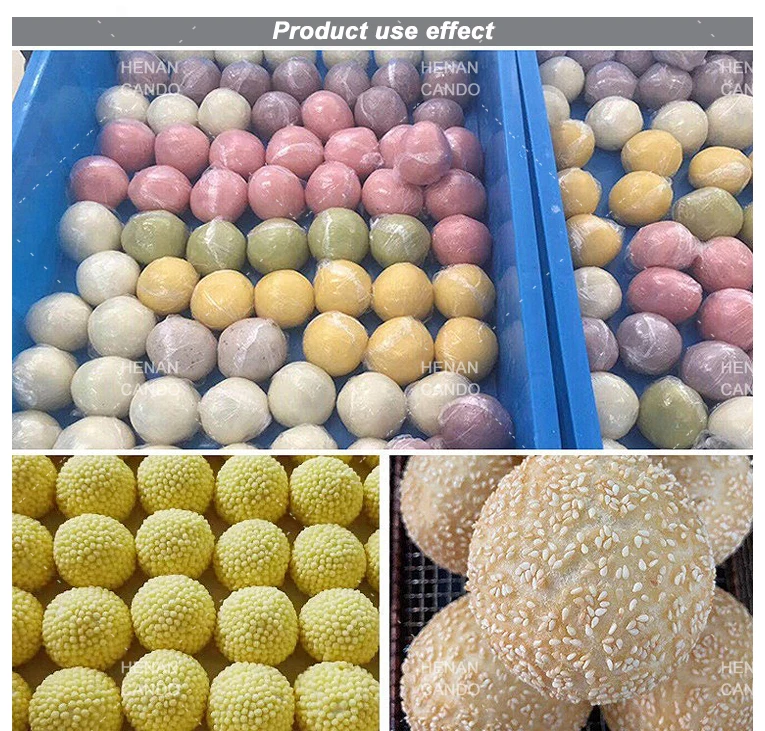 Automatic Dough Ball Rolling Rounding Machine Dough Rolling Former ...