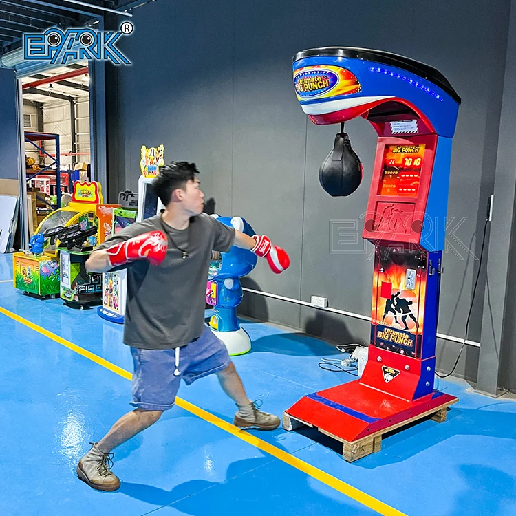 コイン式測定スコアリング究極のパンチングアーケードパンチゲーム