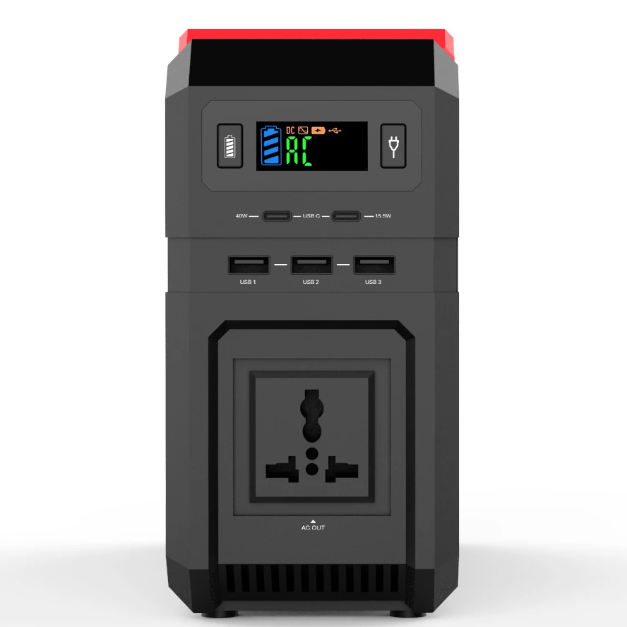 
 450 Вт Солнечный блок питания AC Чистая Синусоидальная розетка 120000mAh комплект солнечного генератора  