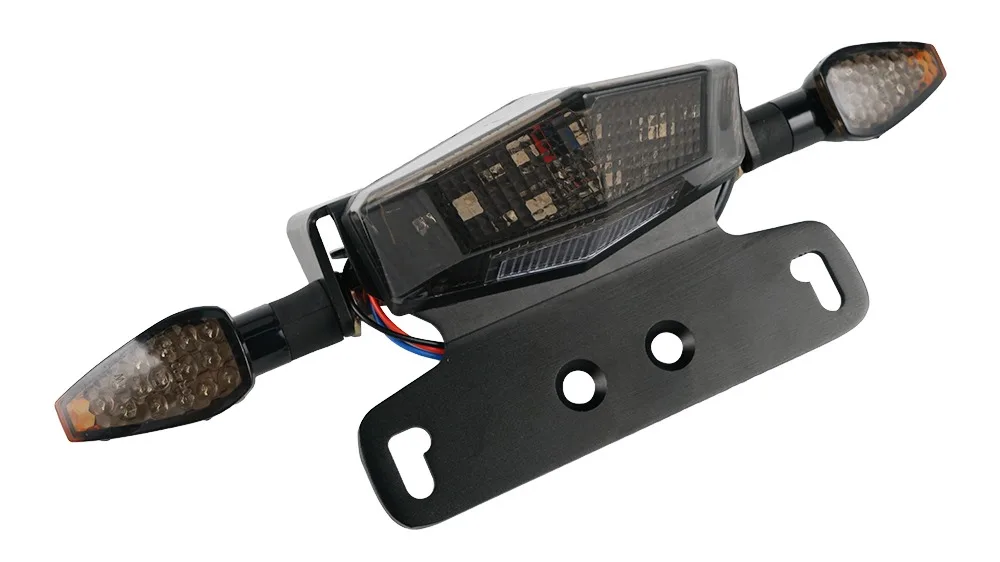 NICECNC Tail Tidy Fender Eliminator For Suzuki DRZ400 - LED Brake Light & Turn Signal Kit