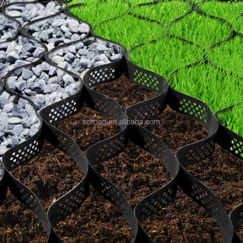 product high quality hdpe geocells durable retaining wall drive slope protection made from high quality pp material outdoor use-2