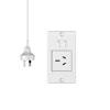 White-1*AC Outlets+2*USB-A-AU