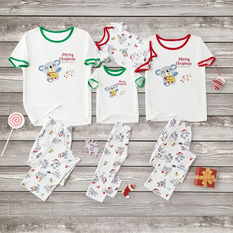 Koala christmas pajamas Clearance