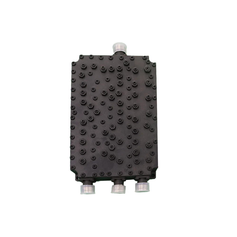 High Isolation ≥80dB 1730-1880/1920-2170/3300-3700MHz Tri-Band DIN Combiner