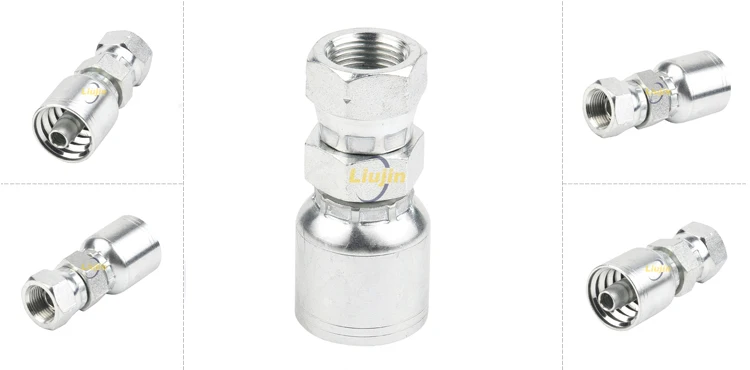 Reusable hydraulic hose fittings professional best price hydraulic union one piece fitting