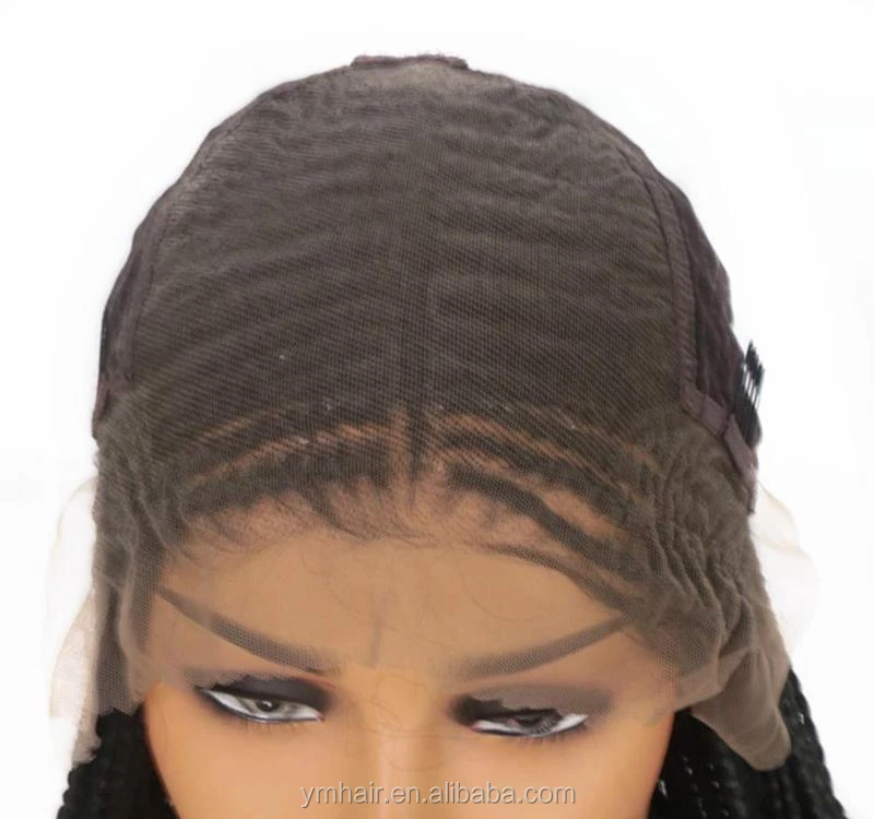 Lace Front Perücke Ombré Braun - 150% Dichte, 22 Zoll, Hitzebeständiges Synthetikhaar