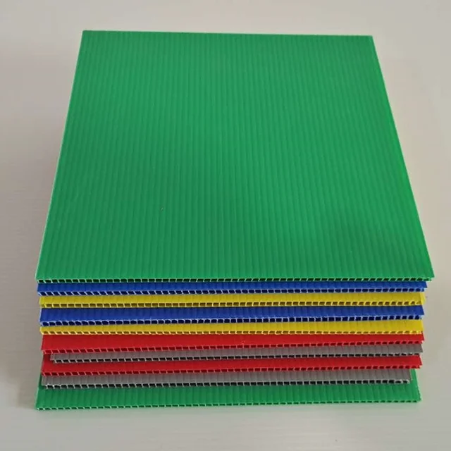 PP Plastic Hollow Board Wholesale Custom Anti-static, Moisture-proof, Durable Plastic Partition Board Corrugated Board 2-8mm
