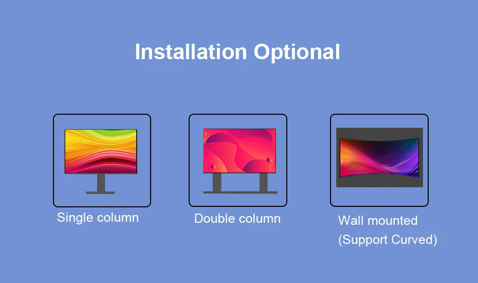 3D Naked Eye P8 Waterproof Thin LED Display Screen Fixed Installation Outdoor LED Sign Panel supplier