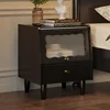 Black - Glass Door