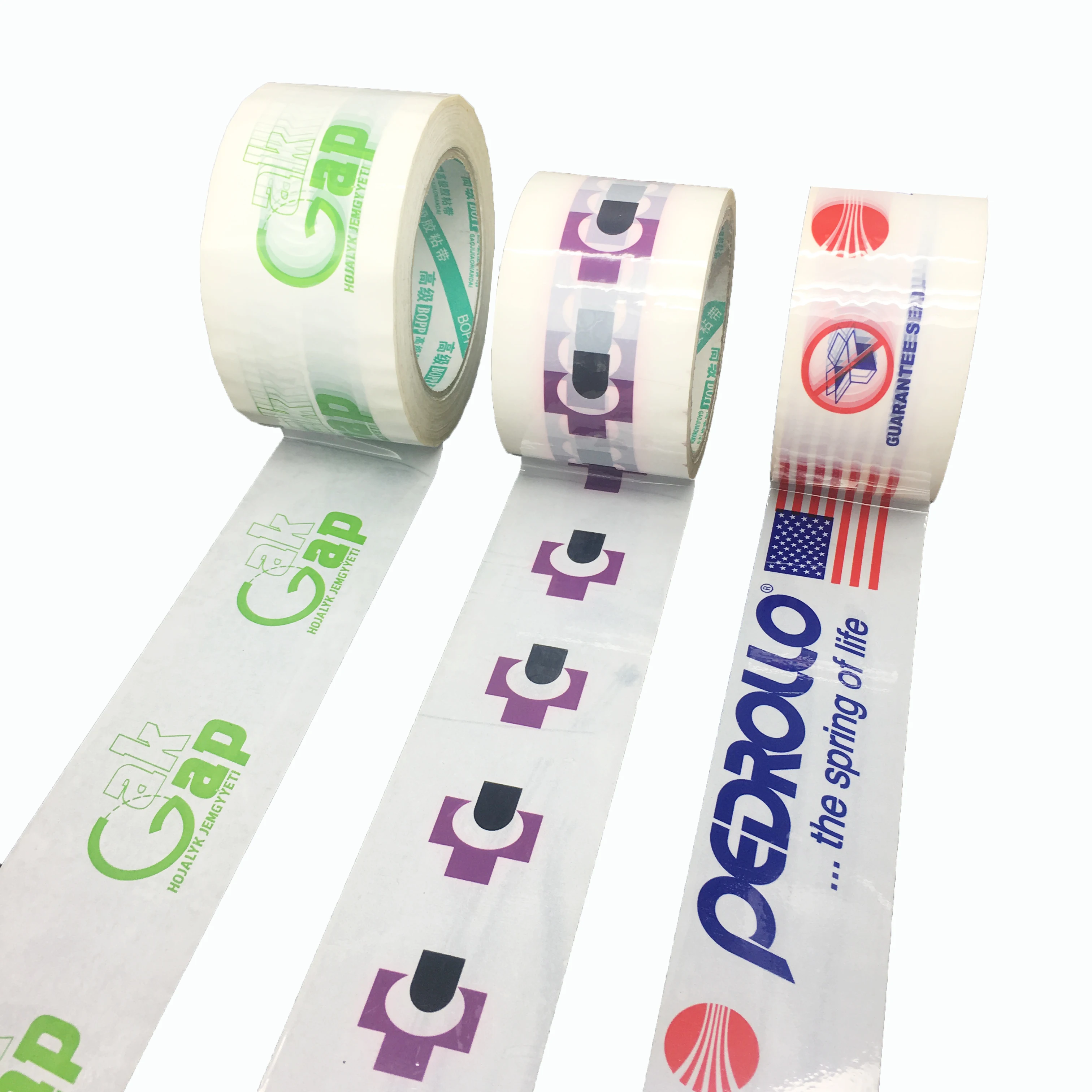 15 Years Factory Free Samples Custom   Cellotape for Box Packing Oem Logo Tape