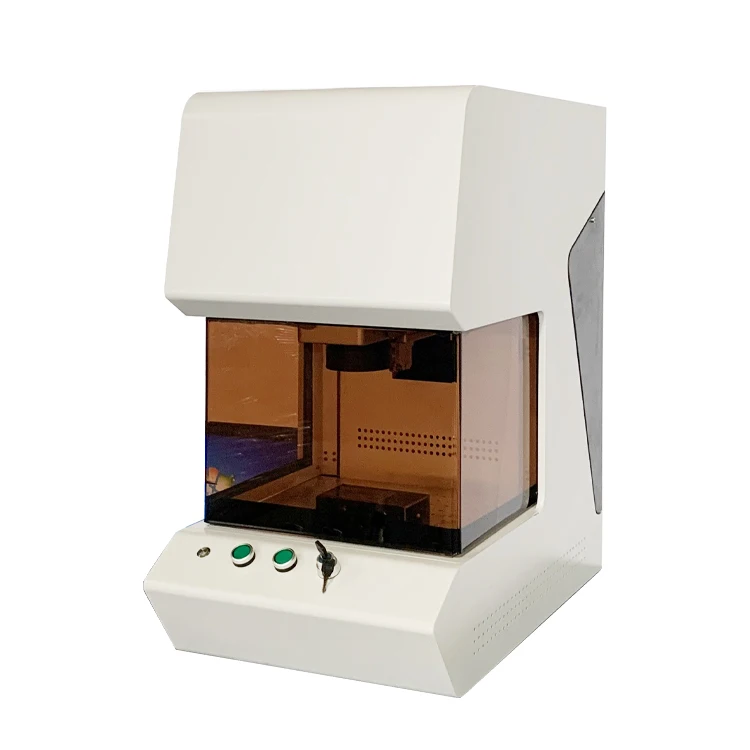 Desktop Small 3d Laser Printer for  Aluminium Stainless Steel Fiber Laser  Crystal Printer for Gifts