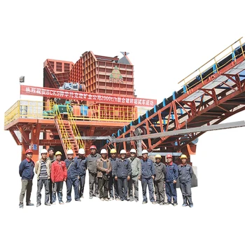 High Quality Large Semi-Mobile Stone Crusher Station