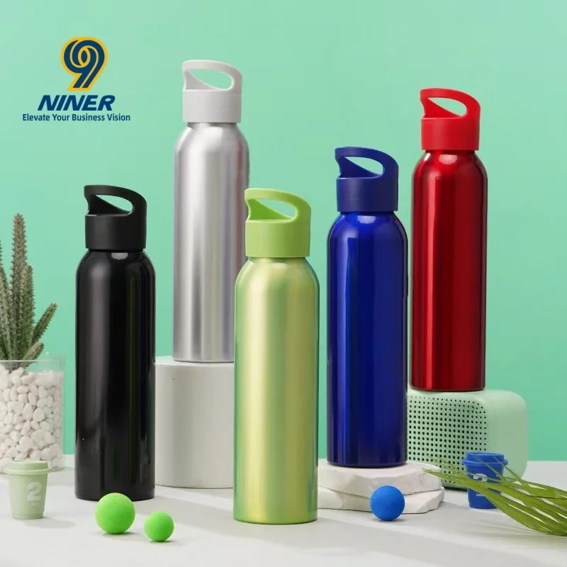NINER9 NINER-BZ-02 Stainless Steel Vacuum Flask Thermos 700ml UV Printed Sports Design Portable Durable for Hot/Cold Drinks