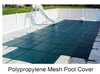 Couverture de piscine en maille de polypropylène