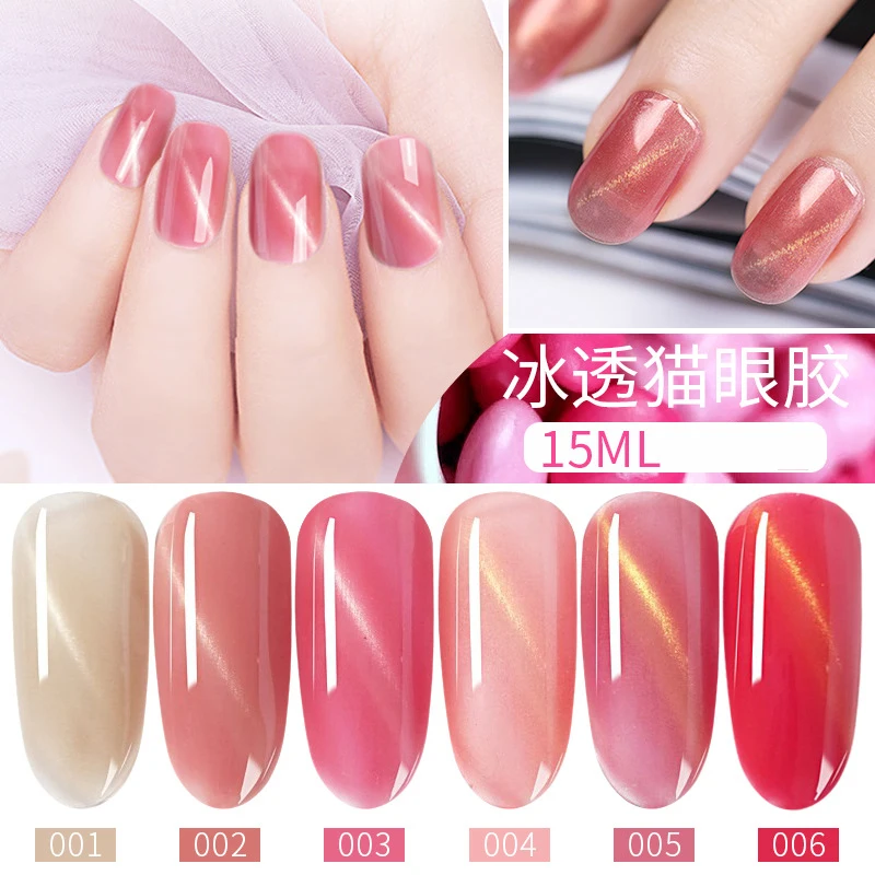 Milan 15ml Nail Magnet 3D Cat Eye Design UV Gel Magnetic Effect Nail Art Polish