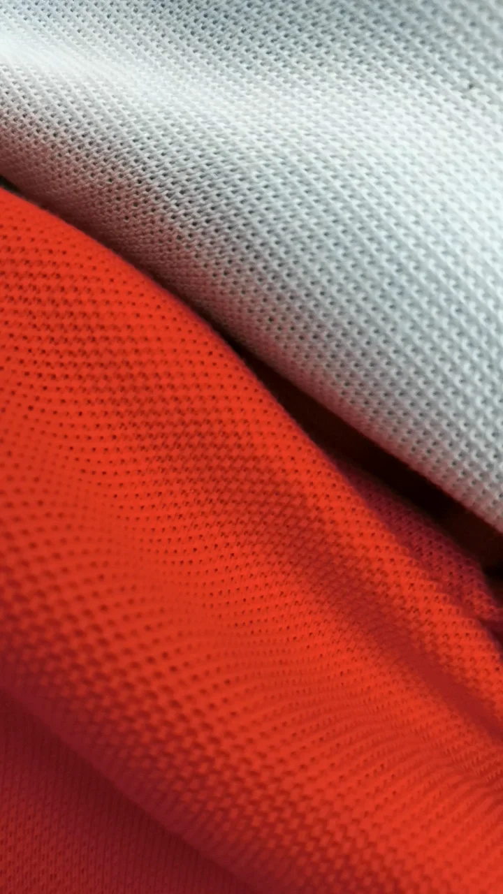 100% Cotton Pique Fabric for Polo Shirts Quick Delivery